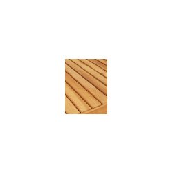 Lili Havem�bels�t � Gold Teak Bord &amp; 4 UV-Beskyttede Stabelstole Cappuccino farvet