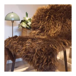 gte Lammeskind sde+ryg til sofa eller loungestol - 60 x 90 - vlg farve