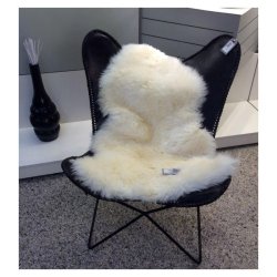 gte Lammeskind sde+ryg til sofa eller loungestol - 60 x 90 - vlg farve