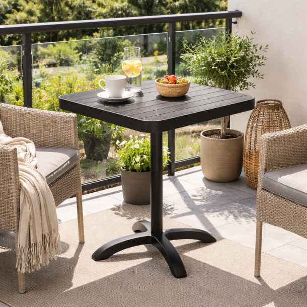 Vedlikeholdsfri cafebord model Lobos 60x60x70cm