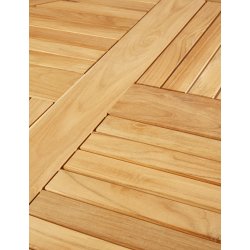 Rundt cafebord i goldteak 70 BOSTON TEAK 