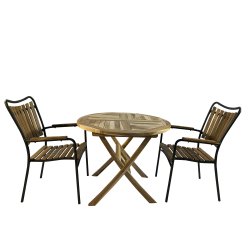 Mondena tvpersoners trdgrdsset : 90cm