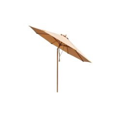 Olefin parasoll -  3 meter runt. Vlj en frg! - Vattentt + Dug har UV50+ solskydd. Modell: Cannes