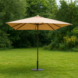 L�se hoffman parasolduge 3x3 meter - v�lg farve