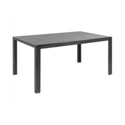 Lyon bord 90x150 cm - Sort til 4-6 personer