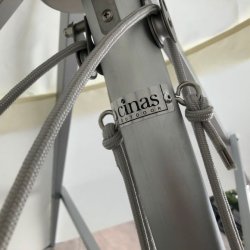 Off White Parasol OLEFIN  3,3 m - Vandtt + Dug har UV50+ solbeskyttelse - Vlg farve. Model: Royal