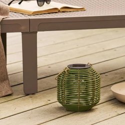 Crewe Solcelle Lanterne i Gr�n � Elegant LED Lanterne til haven!