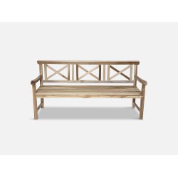 Trdgrdsbnk i teak, behver inte olja - upp till 4 personer - modell: Lnstrup