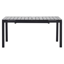 Gry vedligeholdelsesfrit haves�t med udtr�ksbord og 6 stabelbare havestole