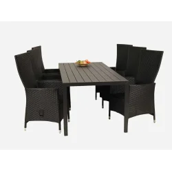 Dallas Famillies�t - til 6-8 personer. 100% vedligeholdelsesfrit. 