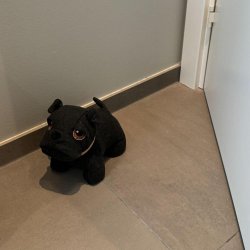 Drstopper som sd hund med store jne - fs i flere farver