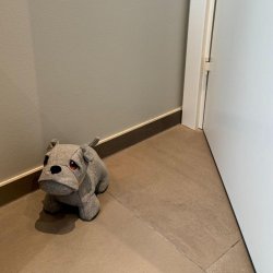 Drstopper som sd hund med store jne - fs i flere farver