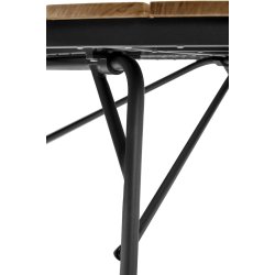 Ella Trdgrdsbord Teak - : 150 cm. Vlj frg p ramen: vit eller. antracit