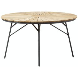 Ella Havebord Teak - : 130 cm. Vlg farve p stel: Vlg farve p stel
