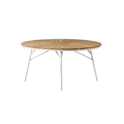 Ella Trdgrdsbord Teak - : 150 cm. Vlj frg p ramen: vit eller. antracit