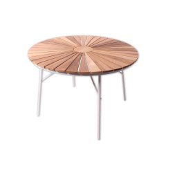 Ella Havebord Teak - : 130 cm. Vlg farve p stel: Vlg farve p stel