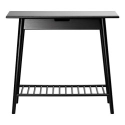 Noble Entrbord sortolieret carboniseret - bambus