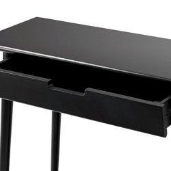 Noble Entrbord sortolieret carboniseret - bambus