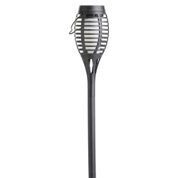 Lille Solar Fakkel �7,5 � H50,5 cm � Hyggelig LED Havebelysning