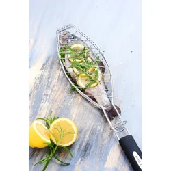Grillnet til Fisk � Perfekt Grillning af Hel Fisk