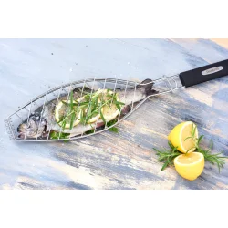 Grillnet til Fisk � Perfekt Grillning af Hel Fisk