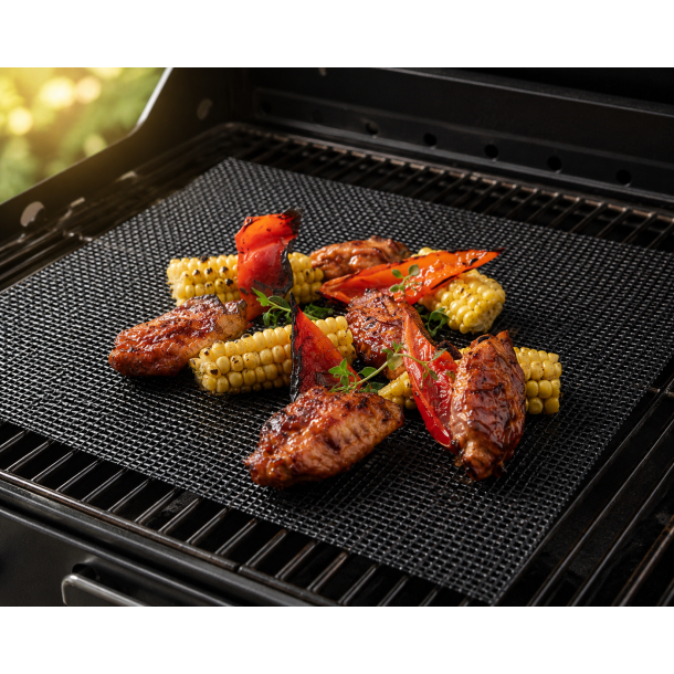 Grillm�tte Nonstick 36�42 cm � Fleksibel Beskyttelse til Grill &amp; Ovn