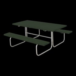 Bordbnkest i nletr til 6 personer - vlg farve