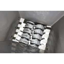 Frugtmoser i rustfrit stl med tragt - 7L