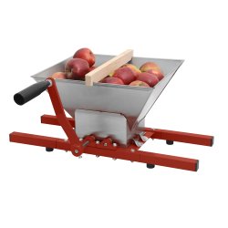 Frugtmoser i rustfrit stl med tragt - 7L