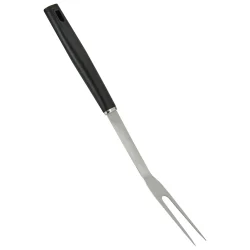 Grillst 3 dele i rustfrit stl og anti-glide greb i pp-plast 