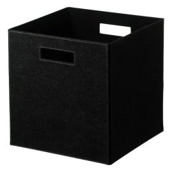 Hyldeboks - Sort Filt