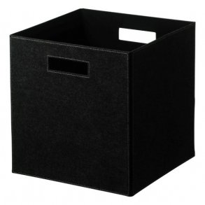 Hyldeboks - Sort Filt