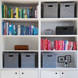 Hyldeboks - Sort Filt