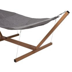 Hngmatta inkl. stativ. i galvaniserad metall som kan st ute ret om