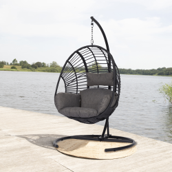 "g" Hngestol p stativ sort. Inkl. All weather hynder i lux polyester gr