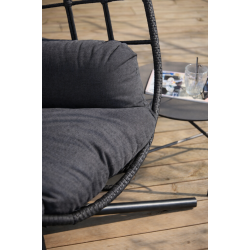 Komfortabel Terah h�ngestol med hynde - 190 cm - V�lg variant!