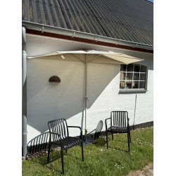 Emilio ST! halvparasol + Esma Parasolfod. PERFEKT HALVPARASOLST TIL ALTANEN!!!