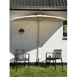 Emilio ST! halvparasol + Esma Parasolfod. PERFEKT HALVPARASOLST TIL ALTANEN!!!