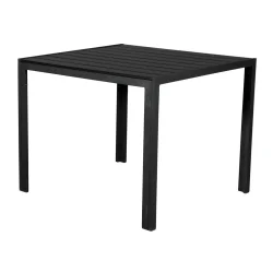 OUTFIT Havebord 90�90 cm � Aluminium &amp; Nonwood - f�s i flere farver