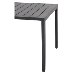 OUTFIT Havebord 90�90 cm � Aluminium &amp; Nonwood - f�s i flere farver