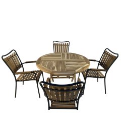 Mondeva havest til 4 personer - Vlg stolens farve