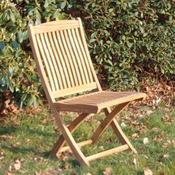 Foldestol uden armln BOSTON TEAK