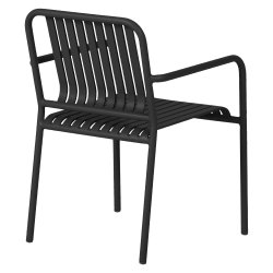 Stabelbar vedligeholdelsesfri havestol i aliminium. Model Haya, Flere farver!!