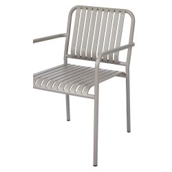 Stabelbar vedligeholdelsesfri havestol i aliminium. Model Haya, Flere farver!!