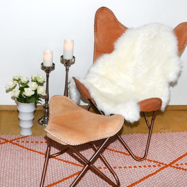 gte Lammeskind sde+ryg til sofa eller loungestol - 60 x 90 - vlg farve