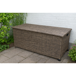 Louise kuddbox f�r solvagnsdynor i UV-skyddad polyrotting med hjul. V�lj en f�rg!