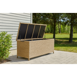 Ultimativ hyndeboks - beskytter mod regn og insekter om hele ret rundt - Natur farvet hyndeboks