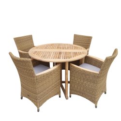 Isabella/Miami havembelst - vlg stolens farve - UV-beskyttet polyrattan