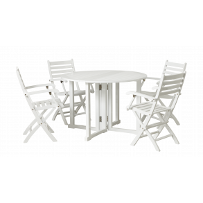 Isabella/york terrassest - hvid