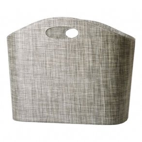 Kurv med Hndtag - Kaki-Melange PET Fibre